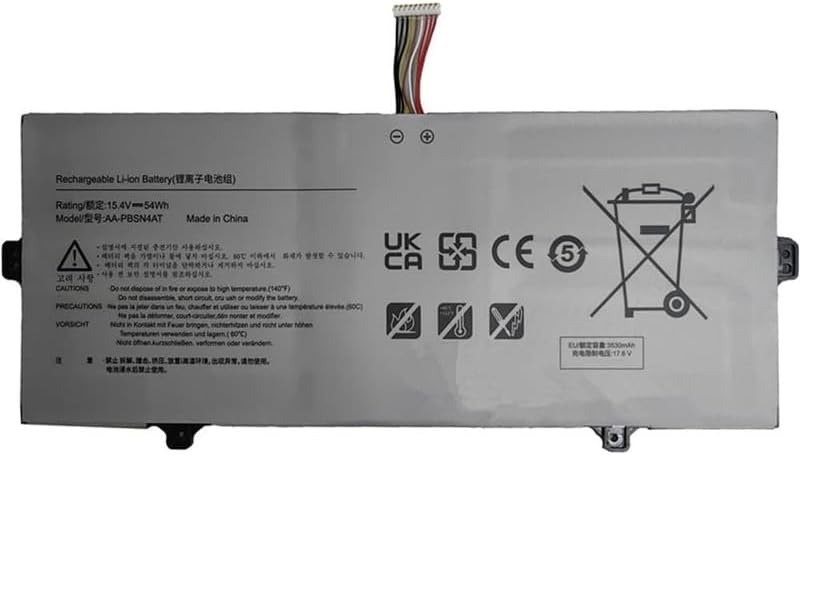 AA-PBSN4AT BA43-00391B Samsung Galaxy Book 15.6 INCH NP750TDA batteri (bild för) AA-PBSN4AT BA43-00391B Samsung Galaxy Book 15.6 INCH NP750TDA batteri