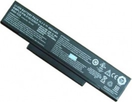 Mitac BATEL80L6 CBPIL44 GC020009Y00 GC020009Z00 GC02000AM00 S96H S96 batteri (kompatibel)