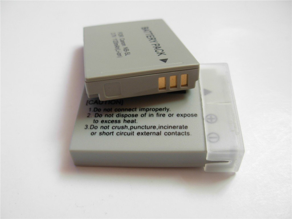 Digitalkamera Batteri 1120mAh Canon IXUS 870 950 SX200 NB-5L