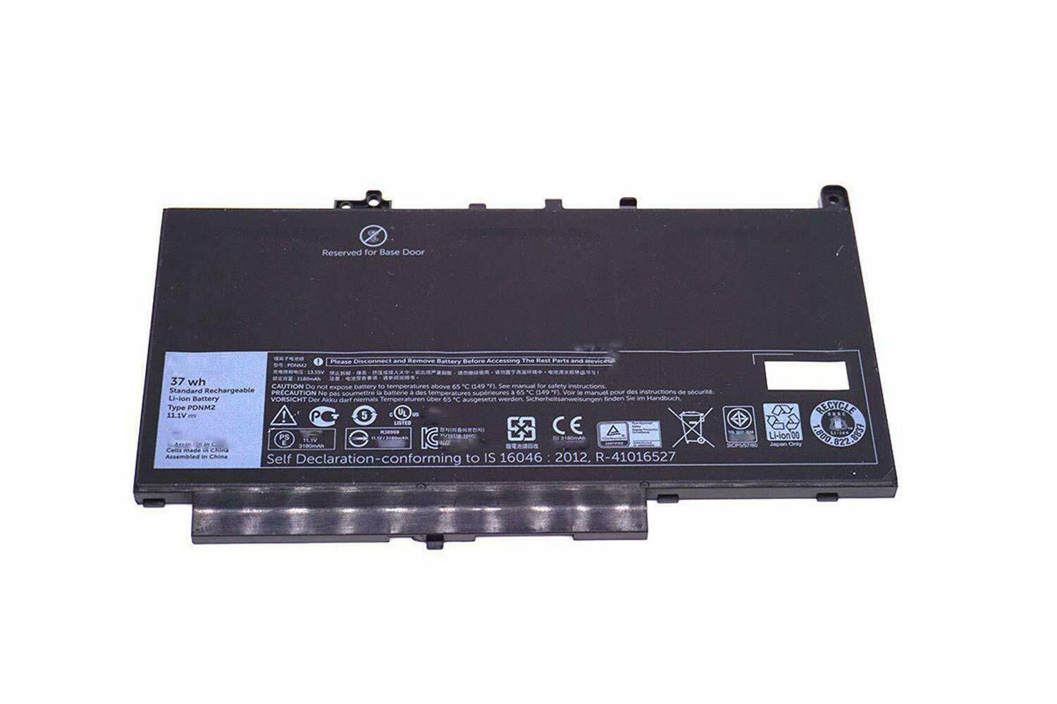 37Wh PDNM2 Dell Latitude E7270 E7470 Series 0F1KTM 579TY (kompatibelt batteri)