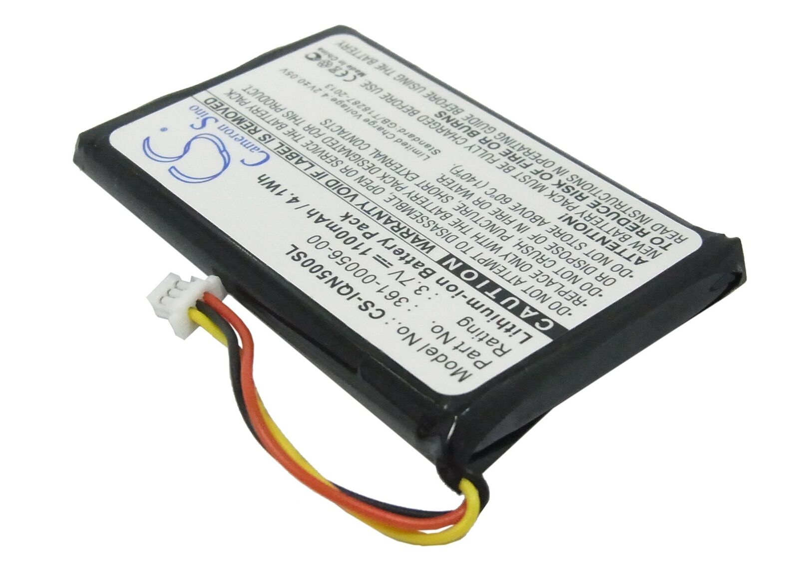 361-00056-00 3.7V GPS Garmin Nuvi 30 50 50LM 55LM 55LMT (kompatibelt batteri)