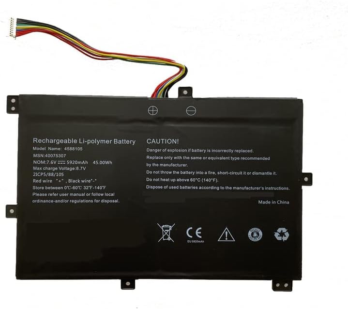 WinBook CW140 MEDION S4403 S4402 S4401 4588105 40069191 7.6V 45Wh (kompatibelt batteri)
