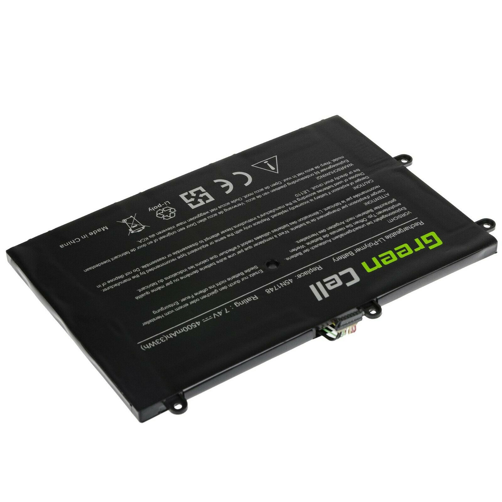 Lenovo 11e (20G9/20GB),Yoga 11e Chromebook Series,45N1748,45N1749 (kompatibelt batteri)