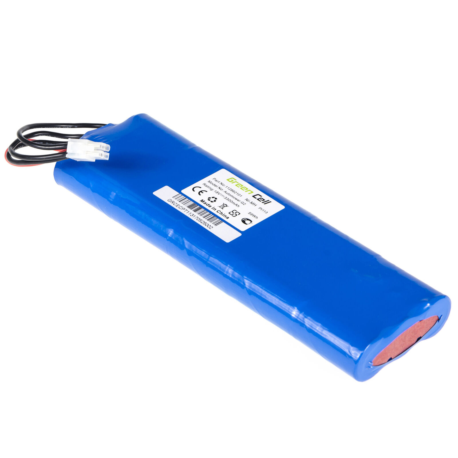 Husqvarna 535120902 5351209-02 5351209-02-N01 3Ah 18V (kompatibelt batteri)
