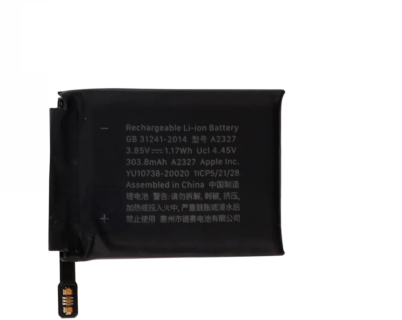 iWatch Series 6 6th 44 mm Model A2292 A2294 A2376 A2327 (kompatibelt batteri)