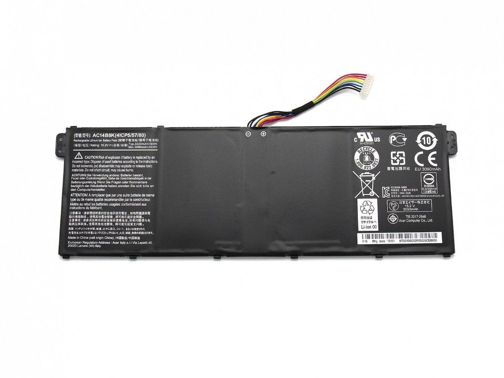 AC14B8K Acer Chromebook CB5-311 CB3-531 CB5-571 AC14B18J (kompatibelt batteri)