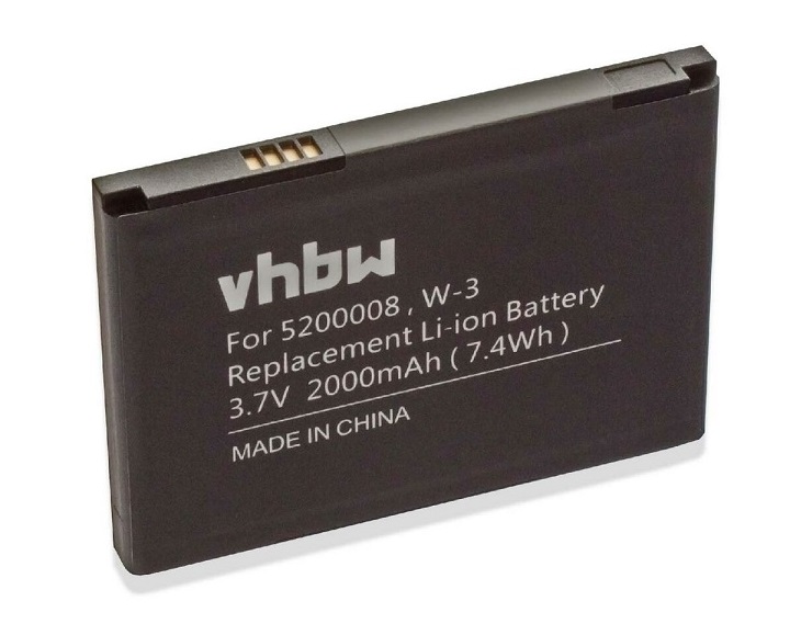 W-3 Netgear Aircard AC785S 2000mAh 3,7V Li-Ion (kompatibelt batteri)