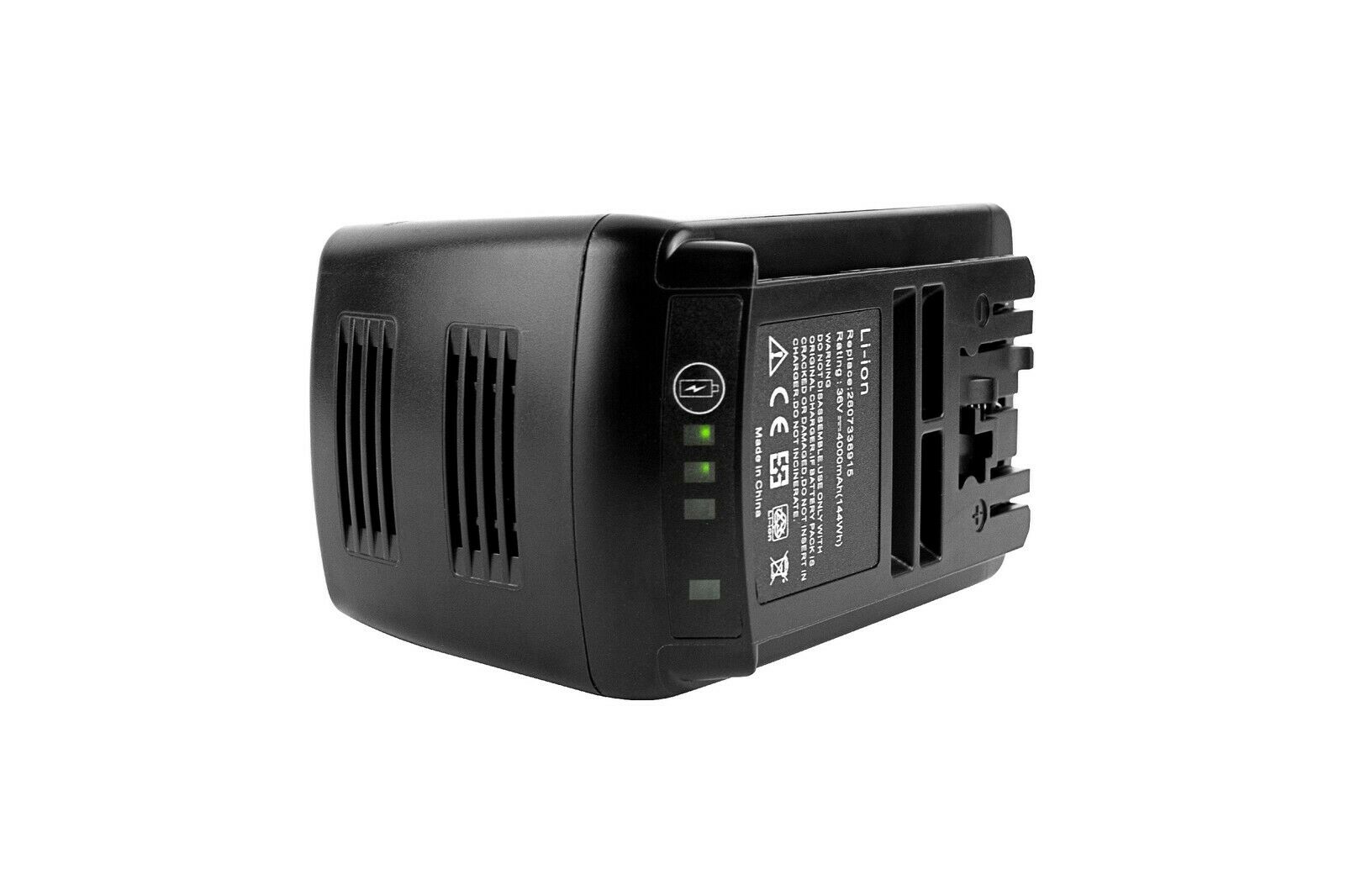 Bosch 2607336001 2607336002 2607336003 4000mAh 36V Li-Ion (kompatibelt batteri)