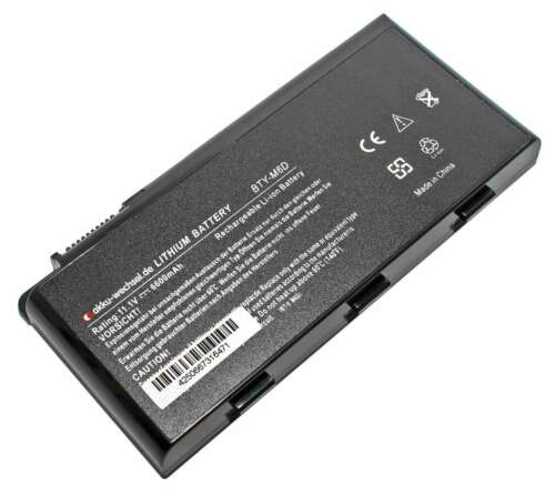 MSI GT660-448PL GT680-057AU GT680DX GT683DX GT780R-012BT (kompatibelt batteri)