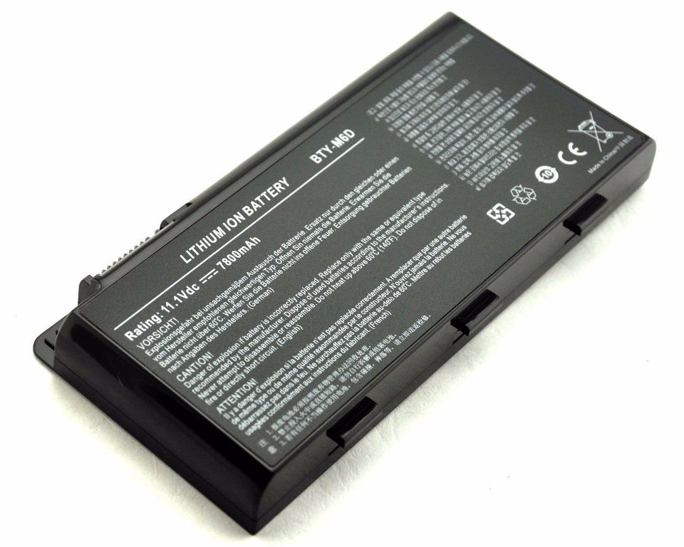 Medion Erazer X-6813 X-6817 X-6819 X-6821 X-7813 X-7815 batteri (kompatibel)