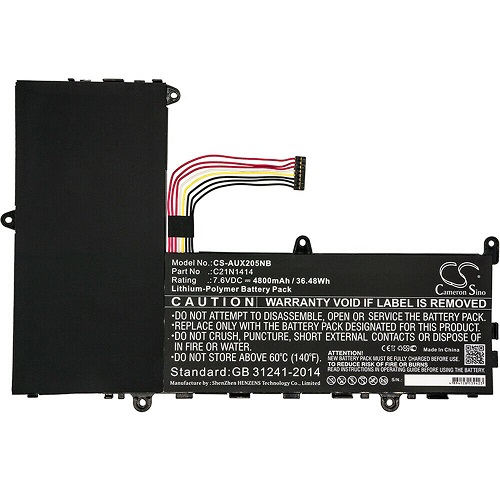 4800mAh Li-Po ASUS 0B200-0124000, C21N1414 (kompatibelt batteri)