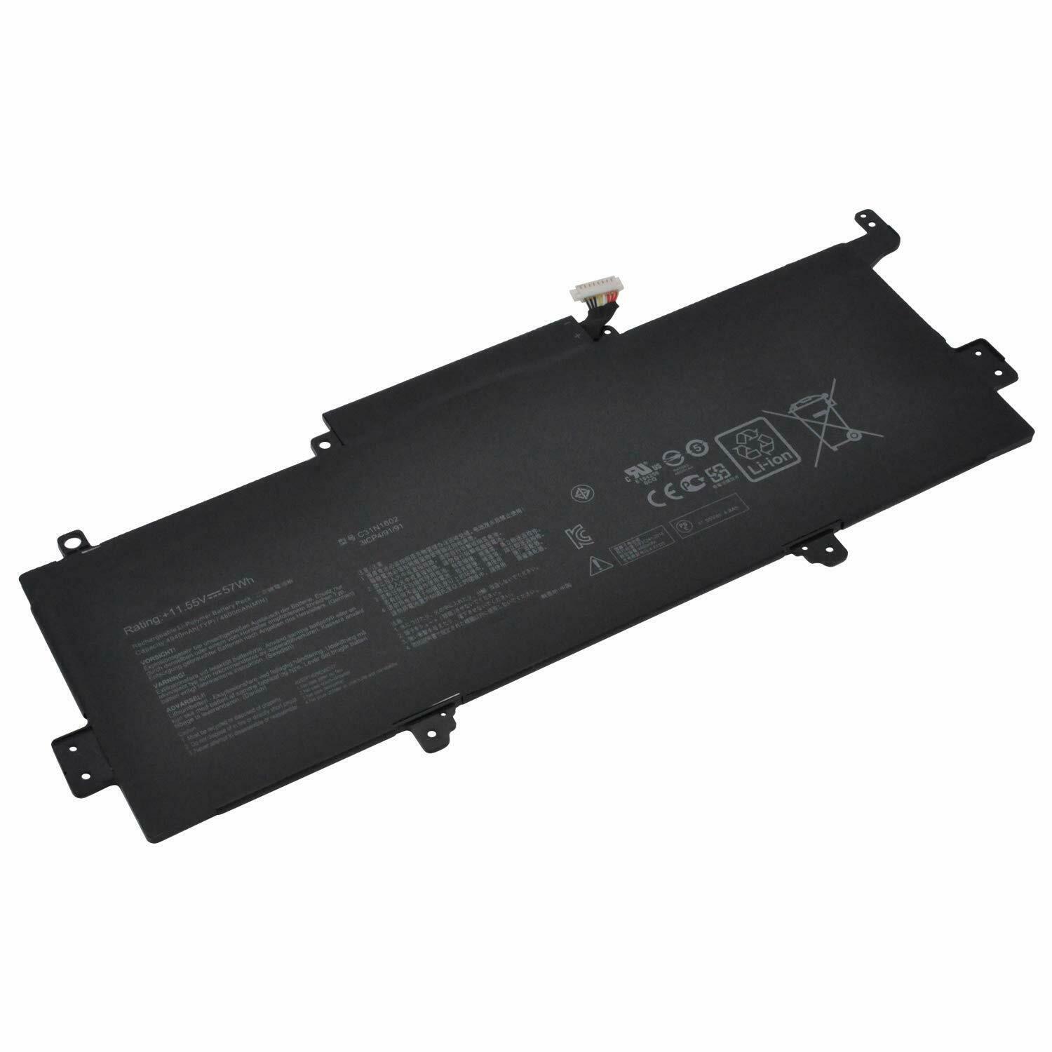 C31N1602 Asus Zenbook UX330 UX330UAK UX330UA UX330U UX330UA-1A (kompatibelt batteri)