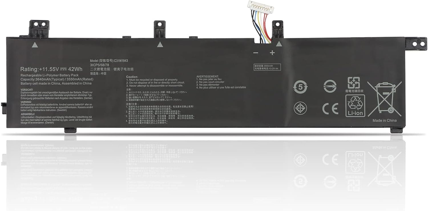 C31N1843 Asus VivoBook S14 S15 X432FL X432FLC X532FA X532FL (kompatibelt batteri)