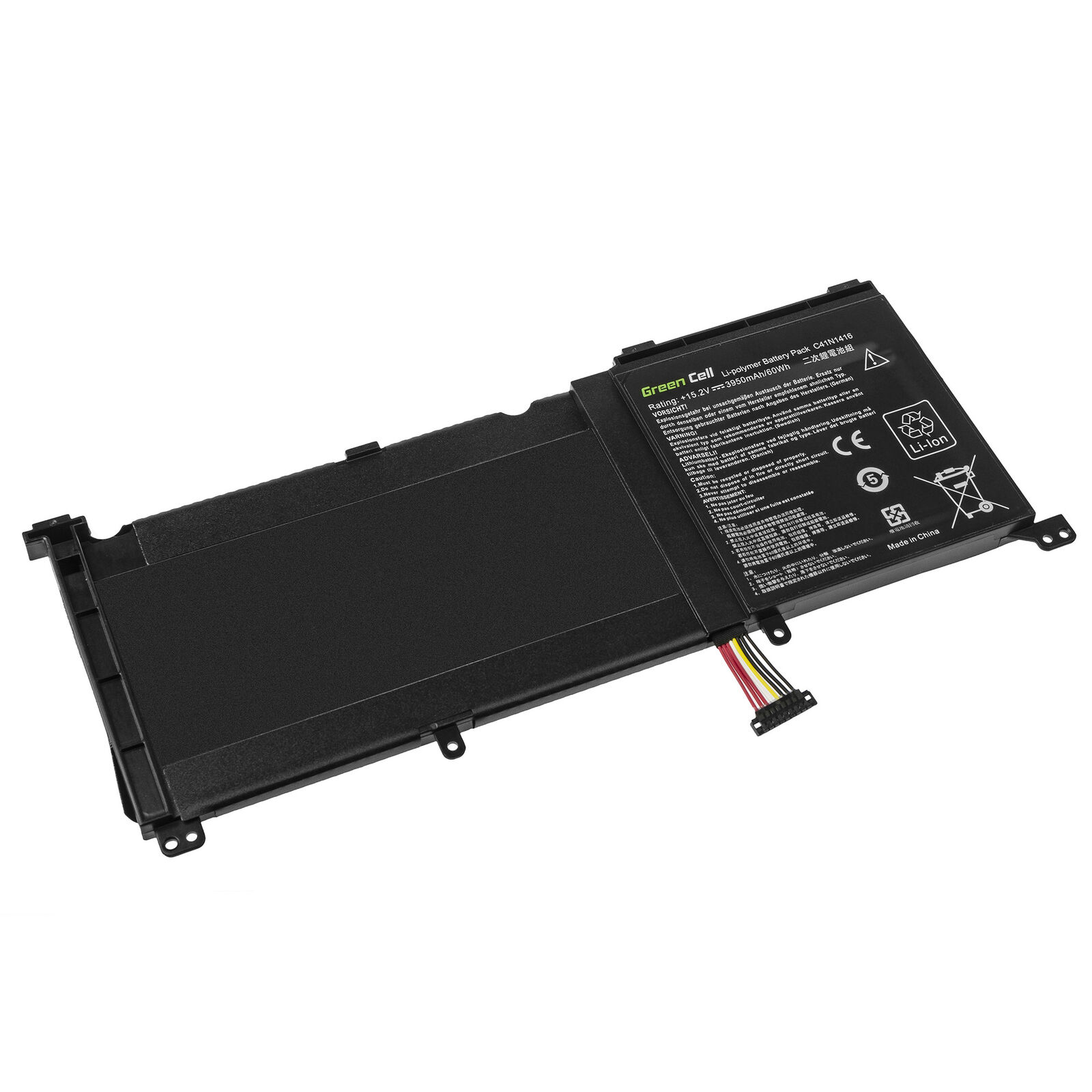 C41N1416 Asus ZenBook G501 G501VW G501VJ G501JW UX501V G601J N501L (kompatibelt batteri)