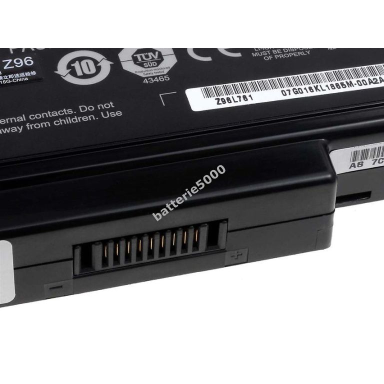 MSI MegaBook M662 M673 M675 M677 MS1034 MS1039 M660BAT-6 SQU-718 batteri (kompatibel)