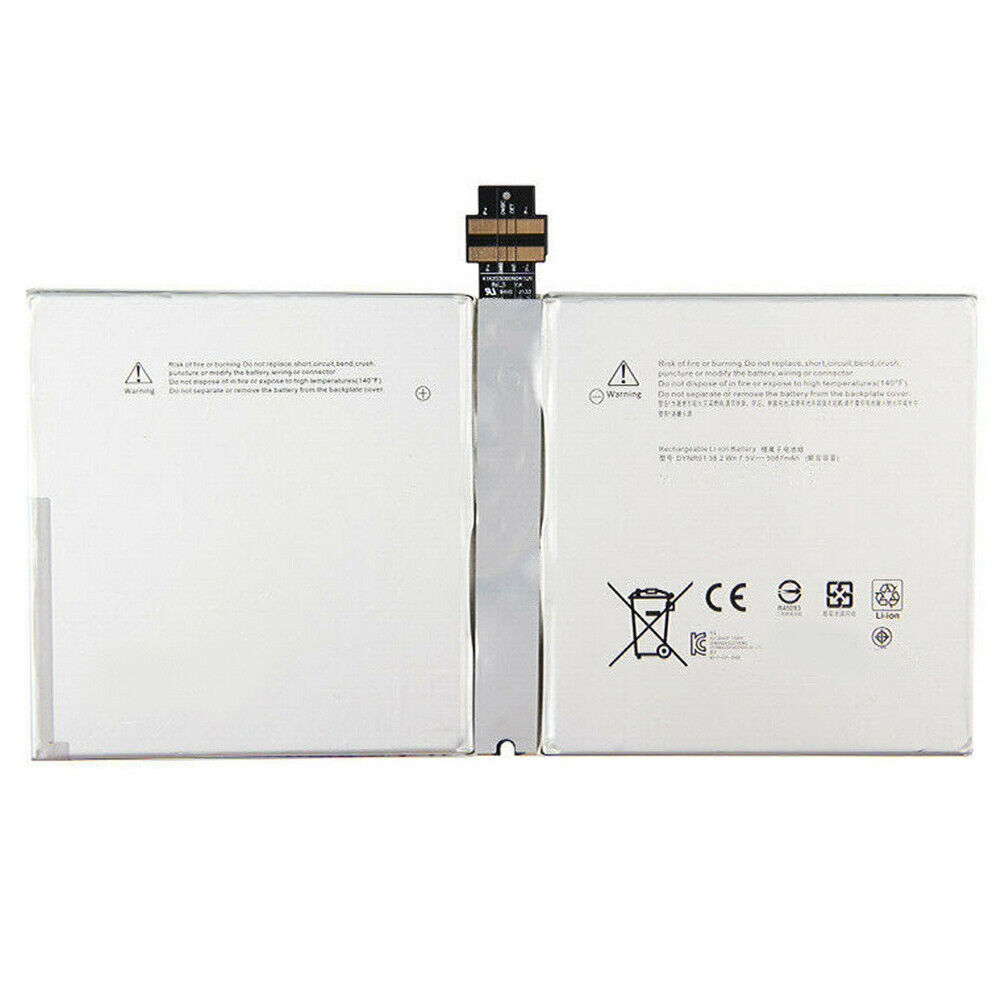 38.2Wh DYNR01 Microsoft Surface Pro 4 1724 12.3" Tablet G3HTA027H (kompatibelt batteri)