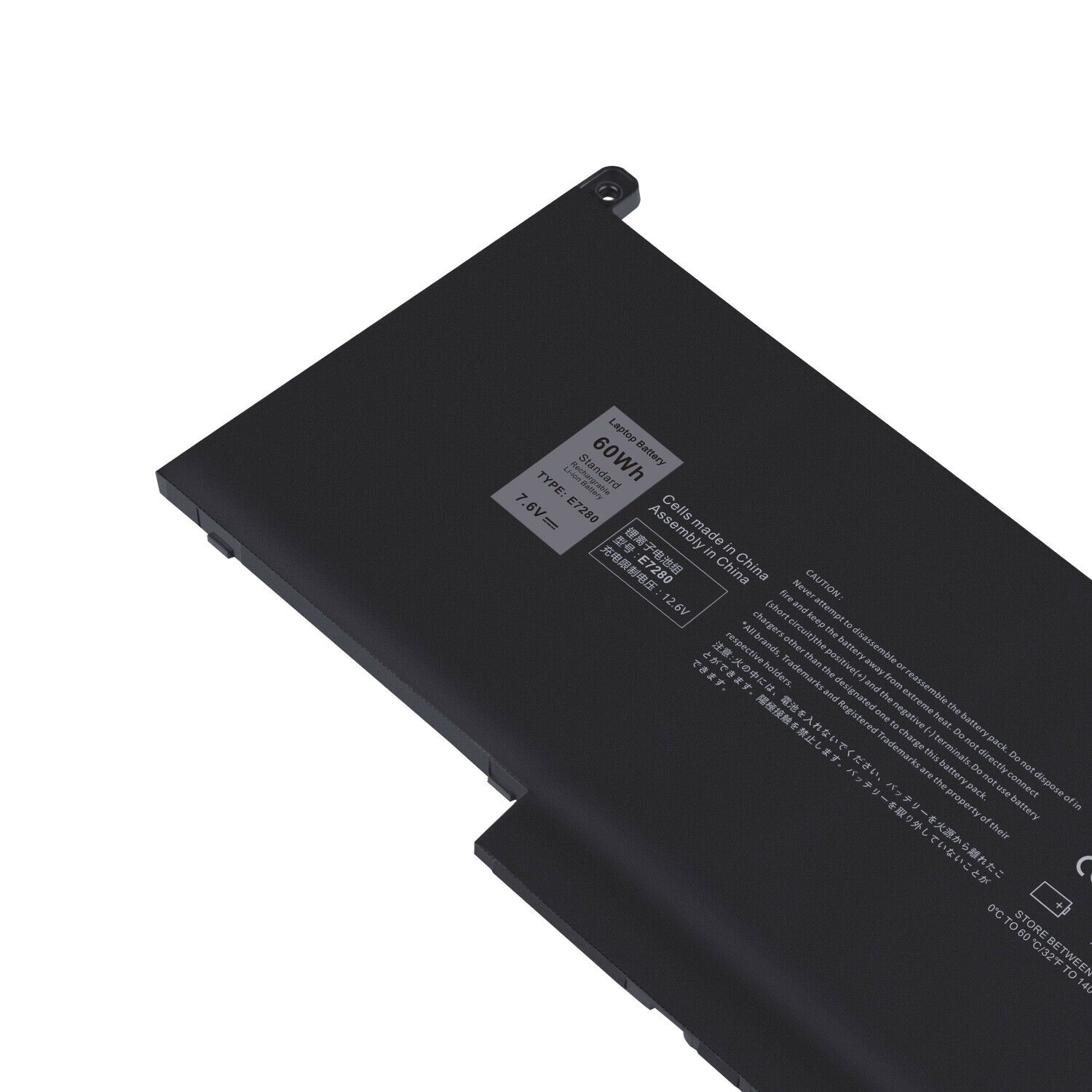 MYJ96 F3YGT 2X39G Dell Latitude E7290 E7390 E7490 7480 7000 (kompatibelt batteri)