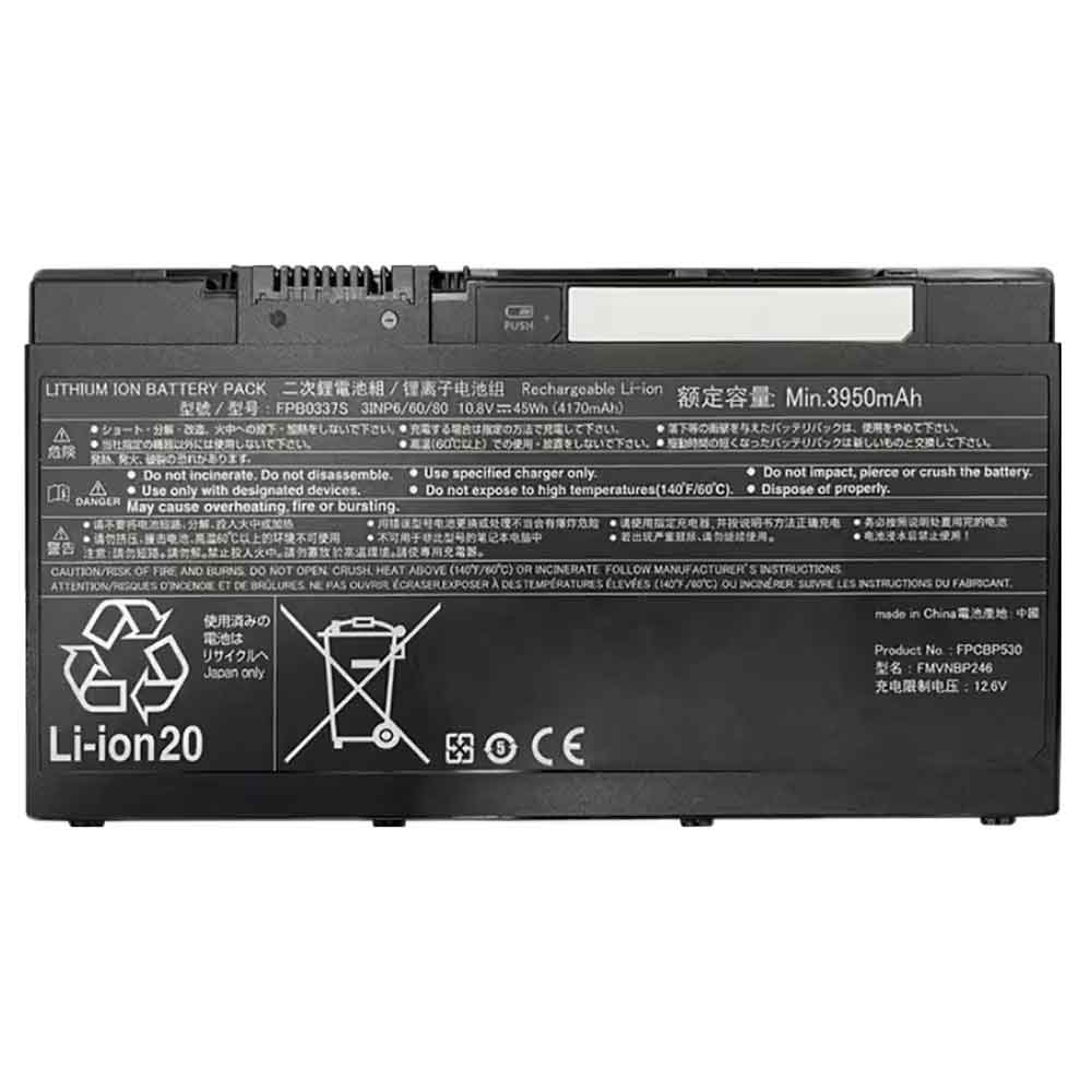 FPB0337S FMVNBP246 FUJITSU Lifebook P728 P727 U727 U728 U729 U729X (kompatibelt batteri)