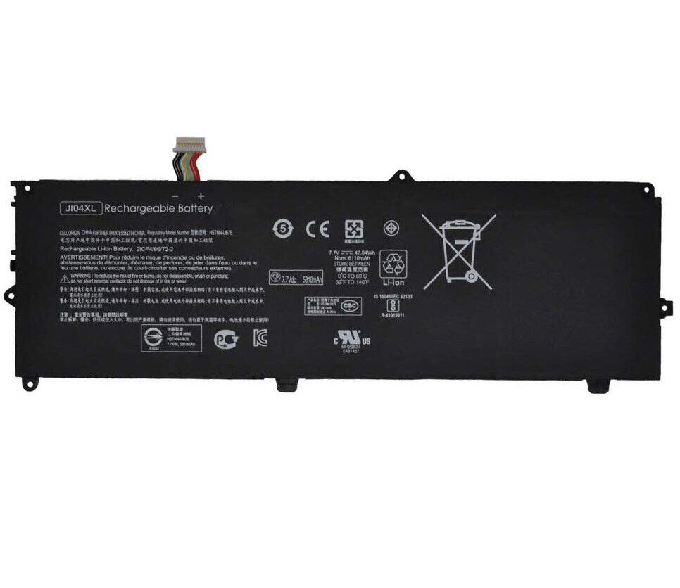 JI04XL,901247-855,901307-541,JI04047XL-PL,HSTNN-UB7E HP Elite X2 1012 G2 (kompatibelt batteri)