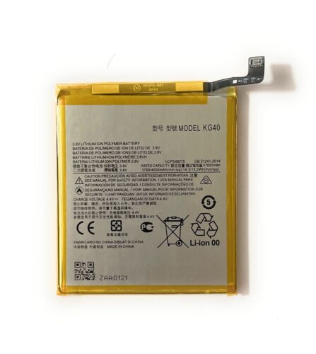 Motorola KG40 Moto G8 Play Moto One Macro One Macro Dual SIM (kompatibelt batteri)