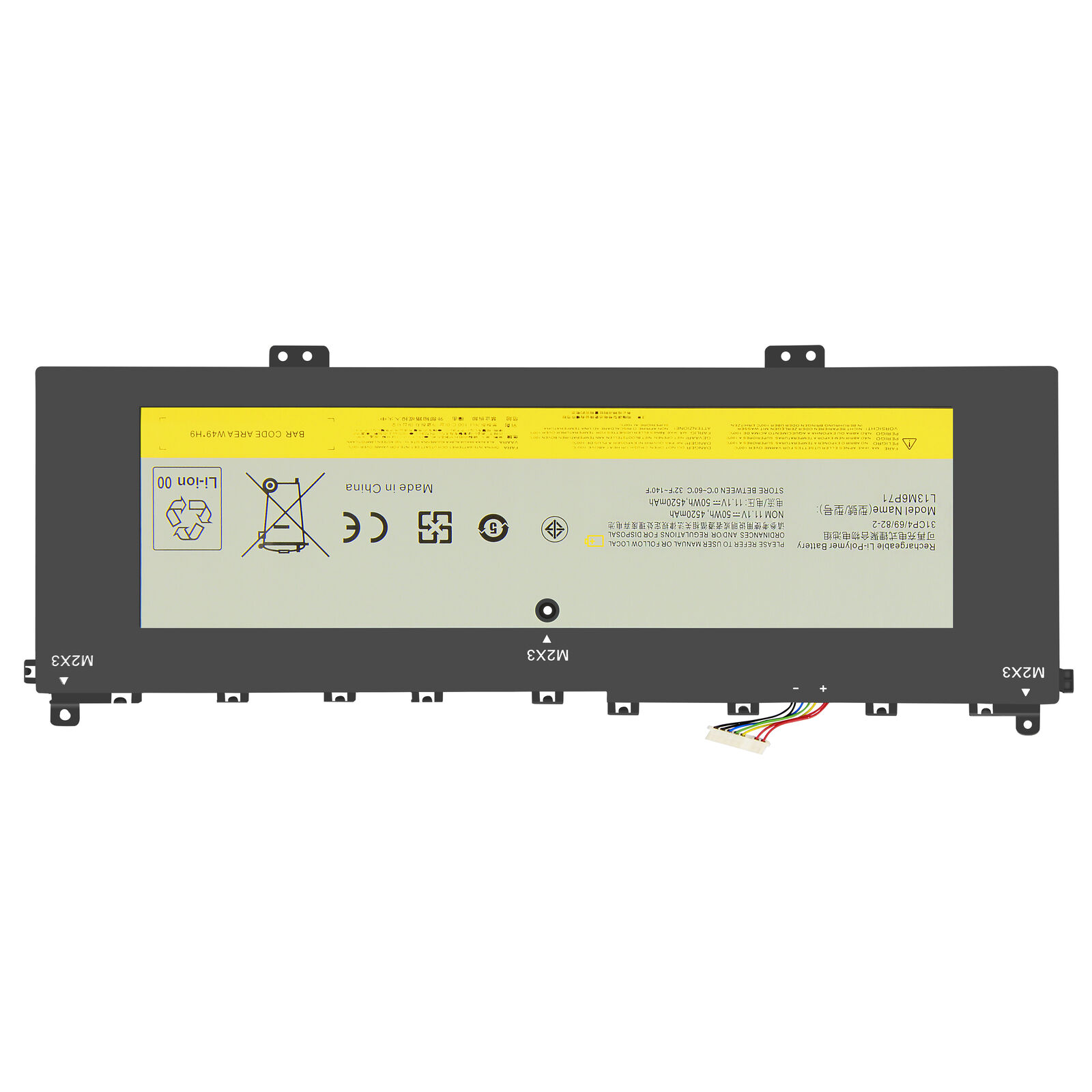 11.1V L13M6P71 121500229 L13S6P71 121500234 Lenovo IdeaPad Yoga 2 13 (kompatibelt batteri)