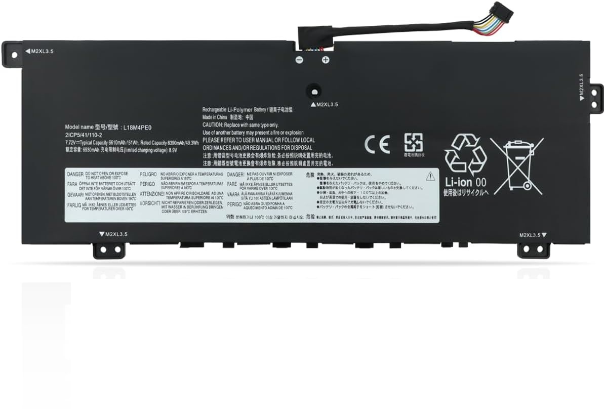 L18M4PE0 L18L4PE0 Lenovo Yoga C740-14IML C740-14IML-81TC 81TC(DD19) (kompatibelt batteri)