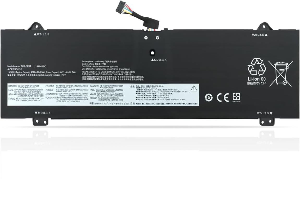 L19C4PDC L19M4PDC L19L4PDC Lenovo Yoga 7i 2020 2021 2022 7-14ITL5 7-15ITL5 7-14ACN6 7-14ARB7 2-in-1 (kompatibelt batteri)