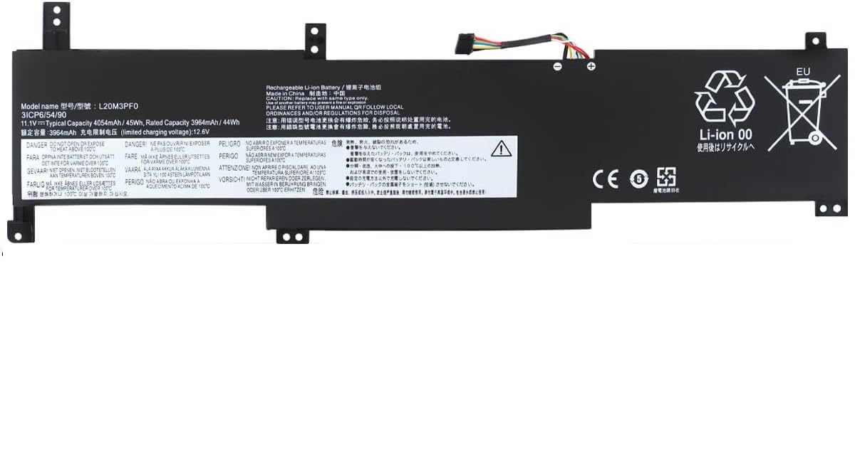 L20M3PF0 L20C3PF0 L20L3PF0 Lenovo K14 S14 V14 V15 V17 (kompatibelt batteri)