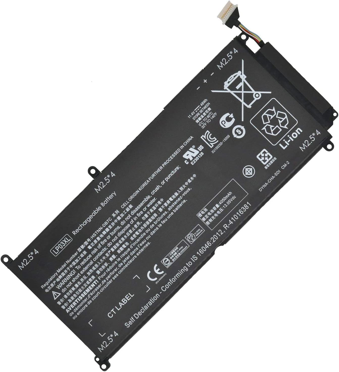 HP LP03XL Envy M6-P M6-P113DX M6-P 013DX 15T-AE 15T-AE000 (kompatibelt batteri)