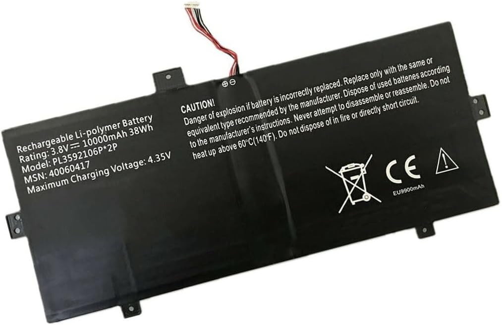 MLP3592106P-2P MLP3592106P Akoya E2228T E2215T E2217T E2221T E2227T 40066499 40060417 4000 63680 (kompatibelt batteri)