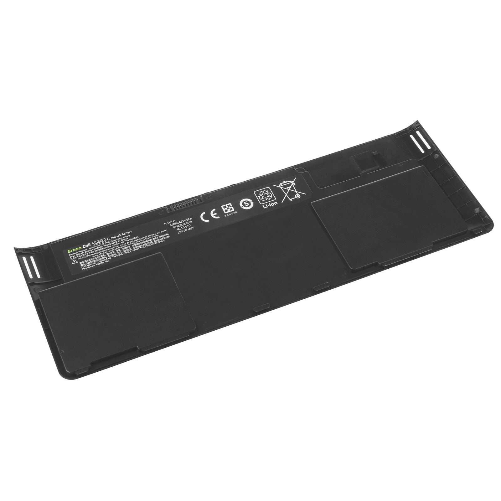 OD06XL H6L25AA HSTNN-W91C 698943-001 HP EliteBook Revolve 810 G1 G2 (kompatibelt batteri)