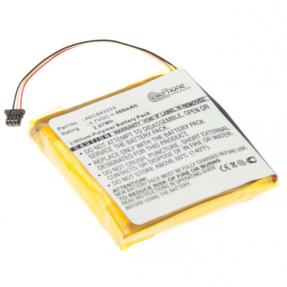 3,7V Li-Poly Beats Studio 2.0 - 3.0 AEC64333 PA-BT05 560mAh (kompatibelt batteri)