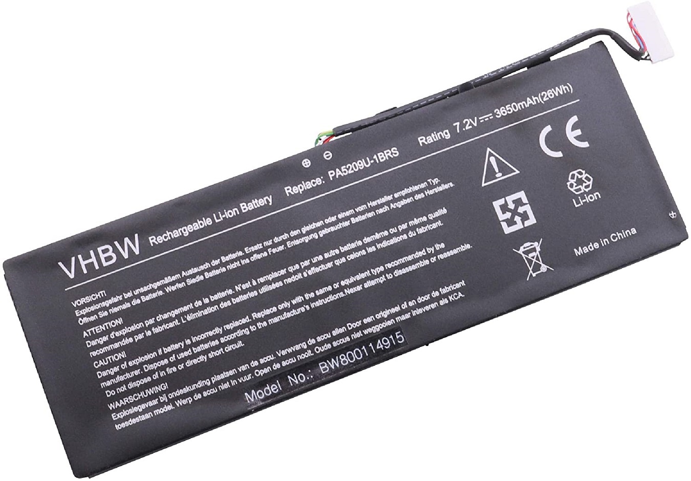 TOSHIBA Satellite Radius 11 L10W-C-10F L10W-C-10G L10W-C-10H (kompatibelt batteri)