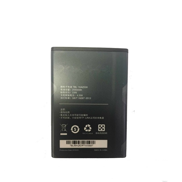 TBL-55A2550 TP-Link M7350 Ver 1.0-4.0,TL-TR961,M7350 3.8V 2550mah (kompatibelt batteri)