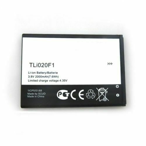 ALCATEL TLI020F1/ F7 VODAFONE SMART TURBO 7 PIXI 4 (5) OT U5 2000mAh (kompatibelt batteri)