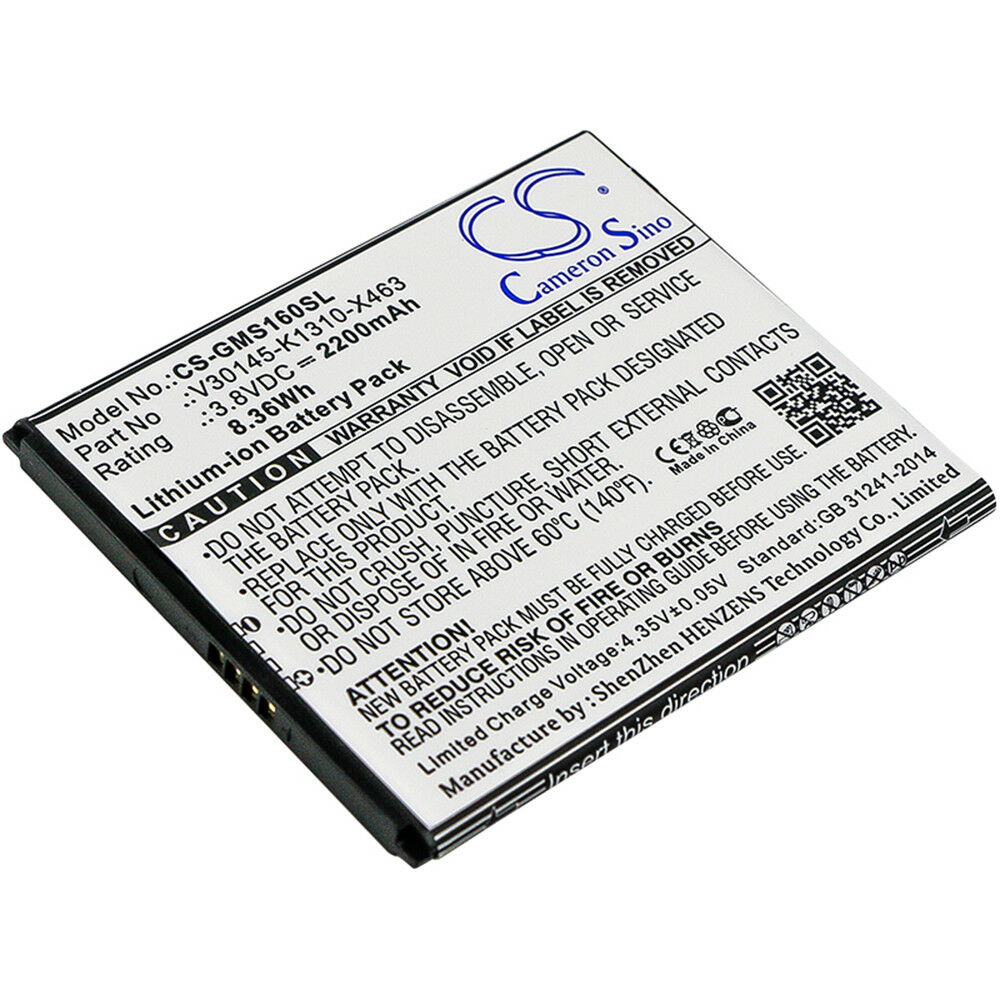 3,8V Li-Ion Gigaset GS160 GS170 -V30145-K1310-X463-2200mAh (kompatibelt batteri)